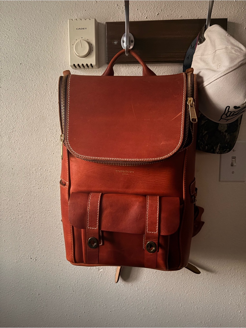 Coronado Leather Backpack